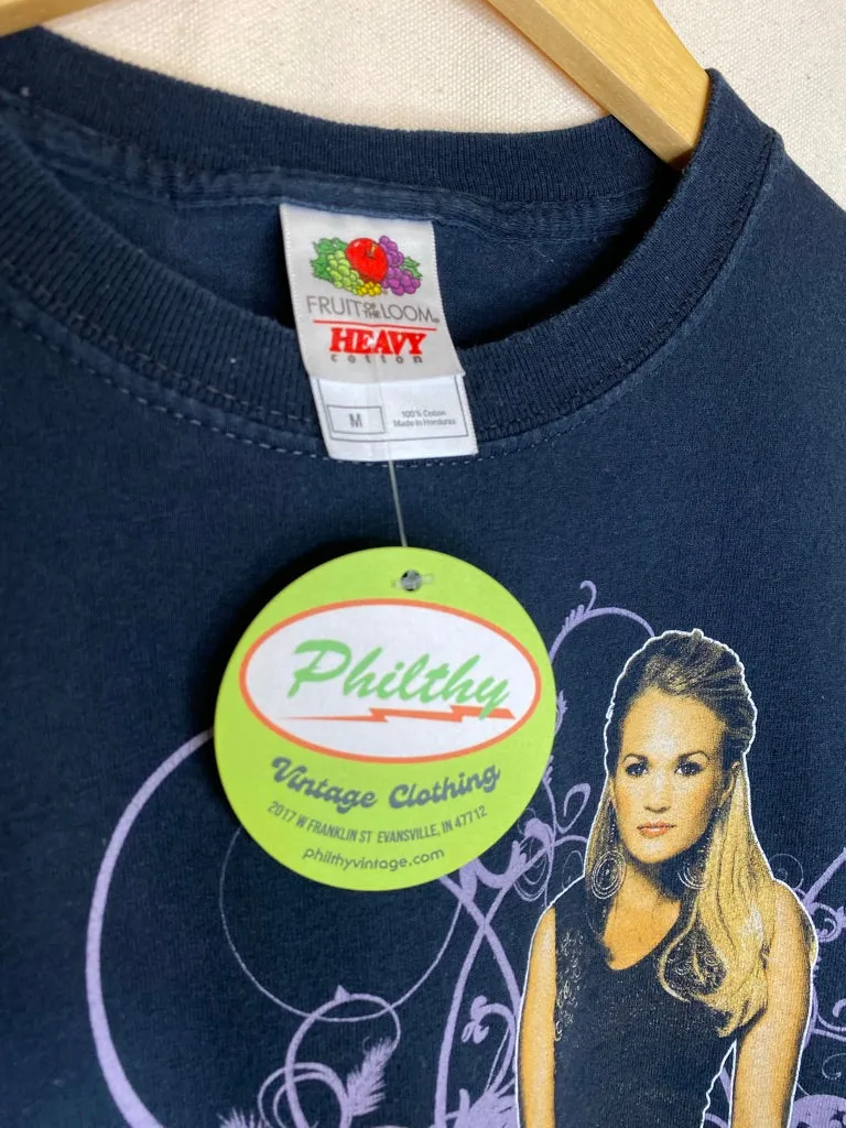 2008 Carrie Underwood Carnival Ride Tour T-Shirt: M