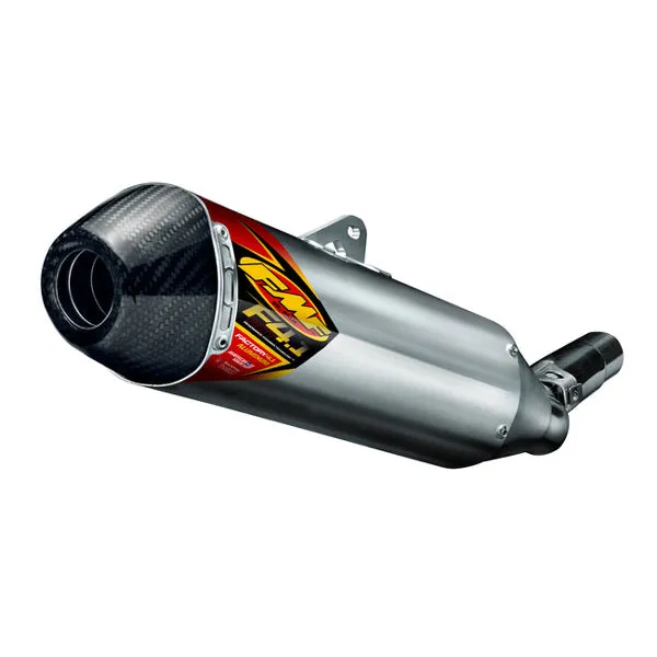 4.1 S/S Alum CRF250R/X 2022-25 slip on w/carb end cap FMF (FMF-041610)