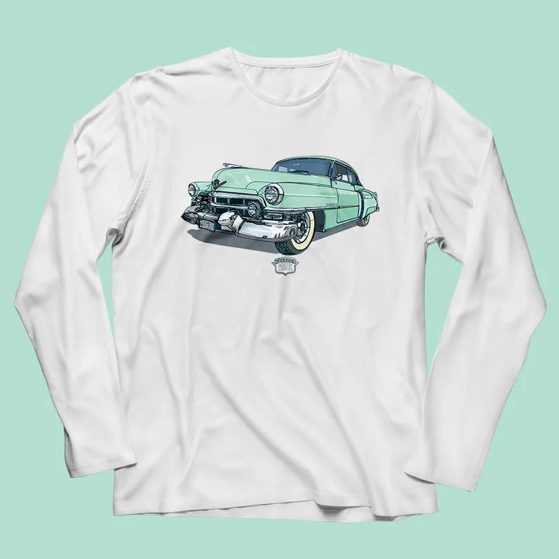 '52 CADILLAC LONG SLEEVE T SHIRT