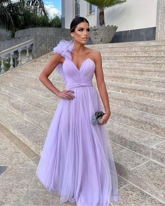 a-line purple long prom dress , unique prom dress     fg2147