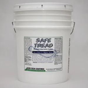 Acry-Tech Safe Tread 5 US Gallons - Clear - Fine *Special Order*