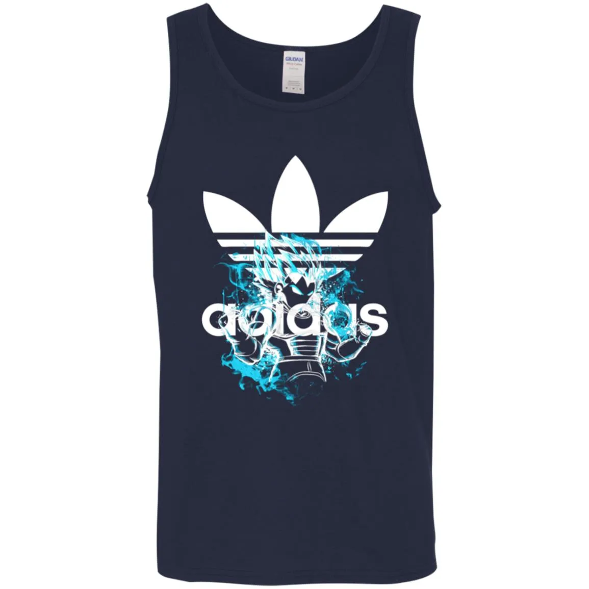 Adidas Vegeta Dragon Ball Super Saiyan T-shirt Men Cotton Tank