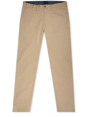 Allister Twill Chinos Dark Khaki