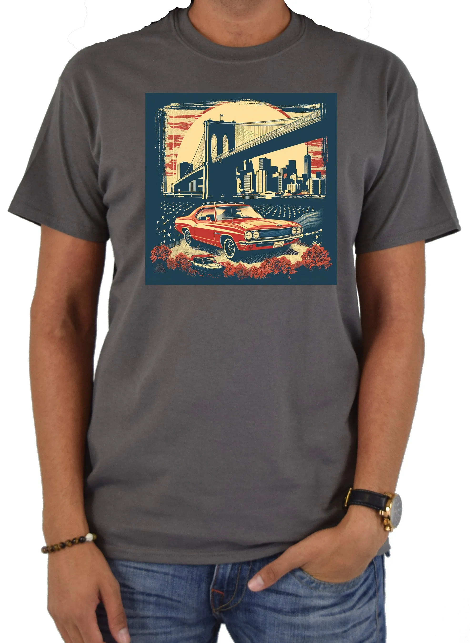 American Journey Car T-Shirt