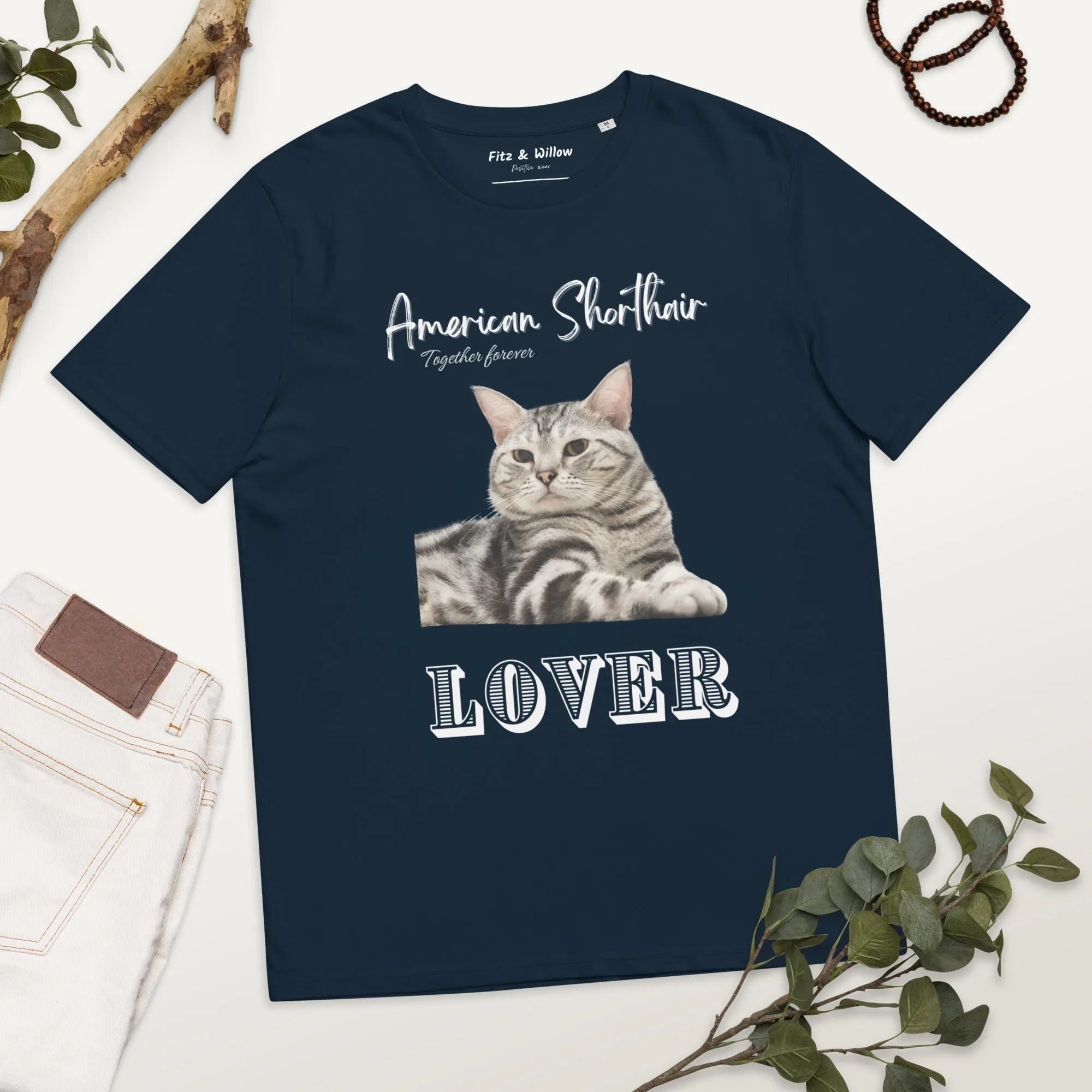 American Shorthair Cat Lovers Eco-friendly Cat T-shirt