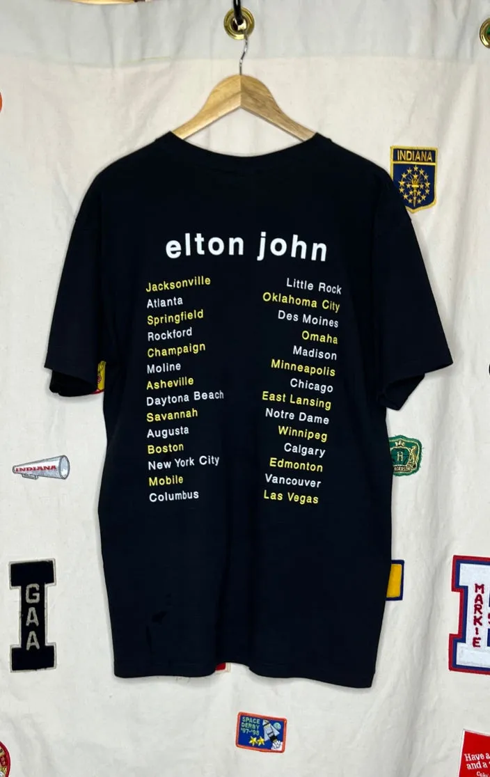 An Evening With Elton John Tour T-Shirt: L