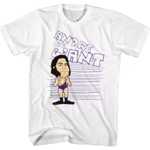 Andre the Giant - Big Head (White)