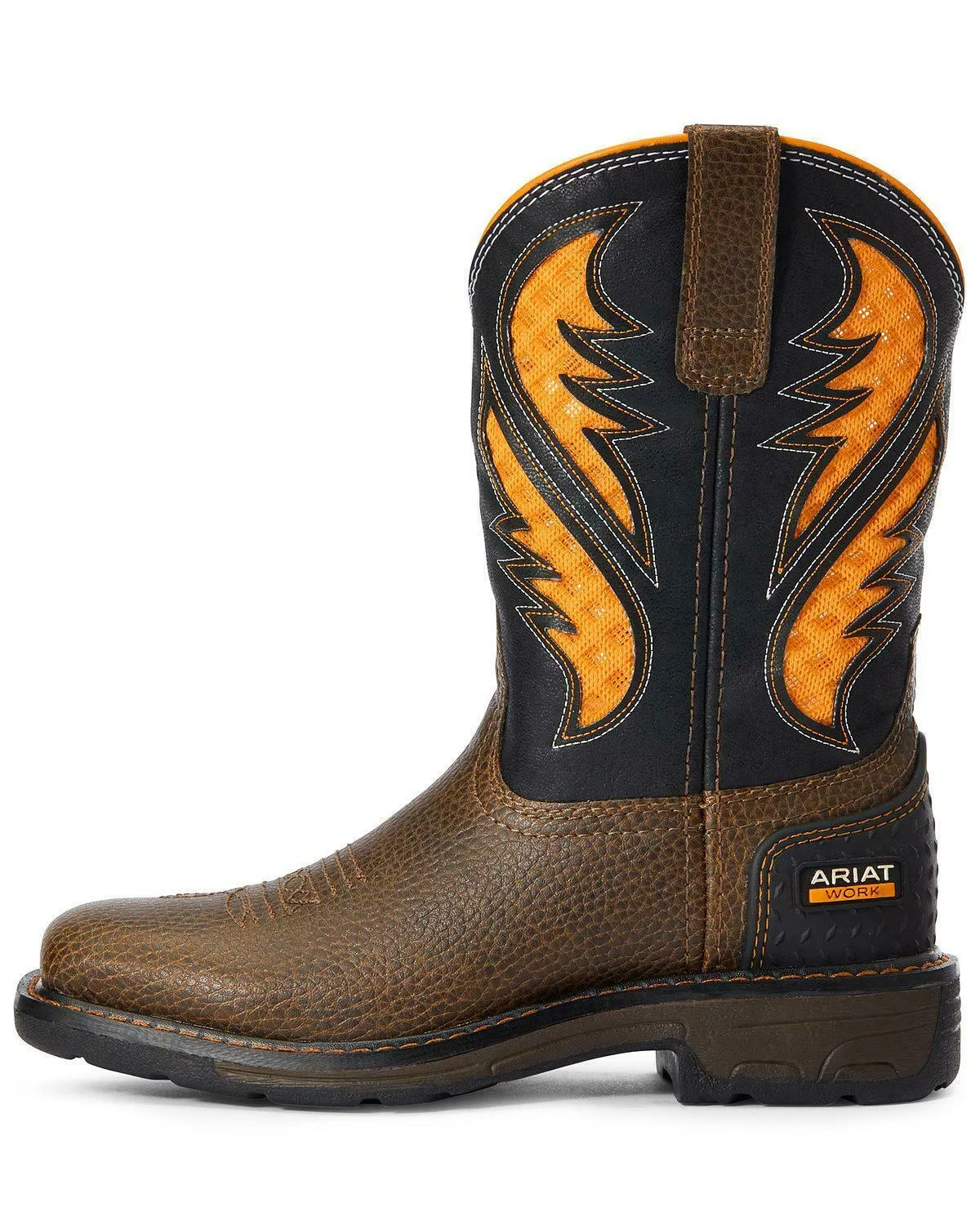 Ariat Youth Boys' VentTEK Western Work Boot - Soft Toe - 10034159