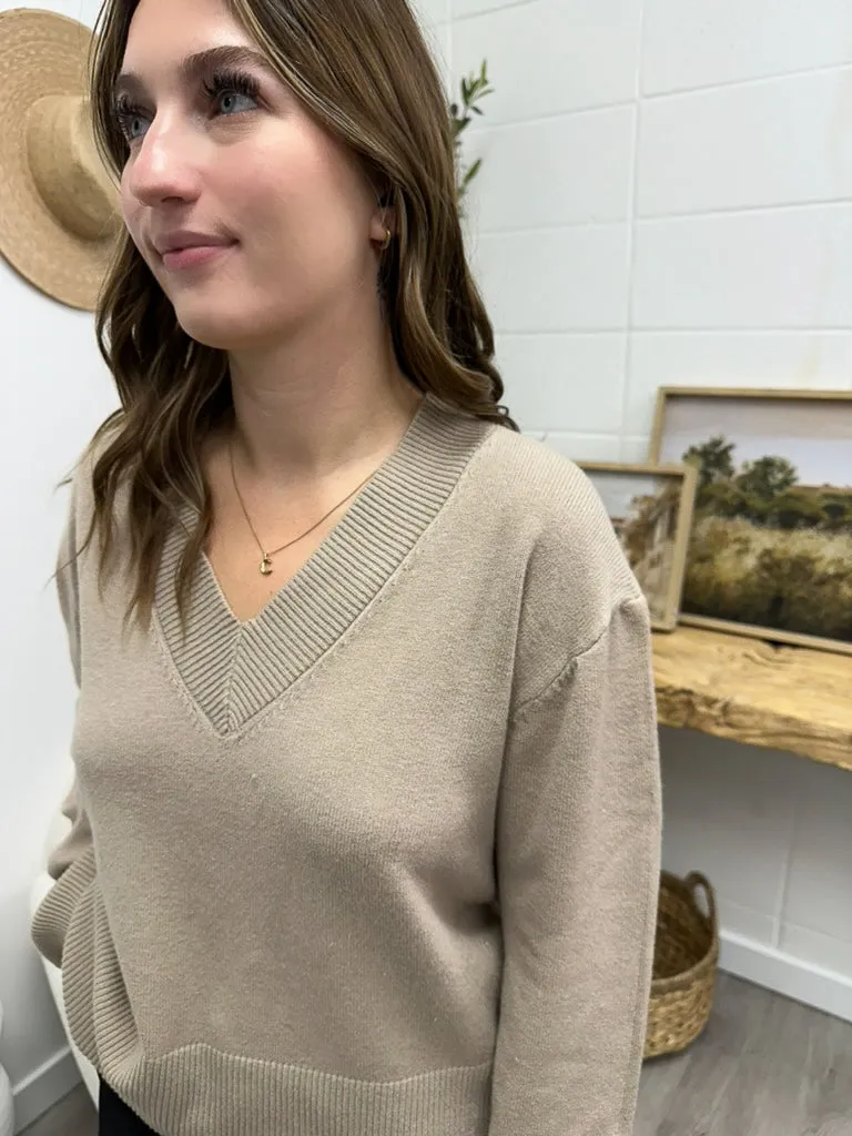 Asclepias V-Neck Sweater