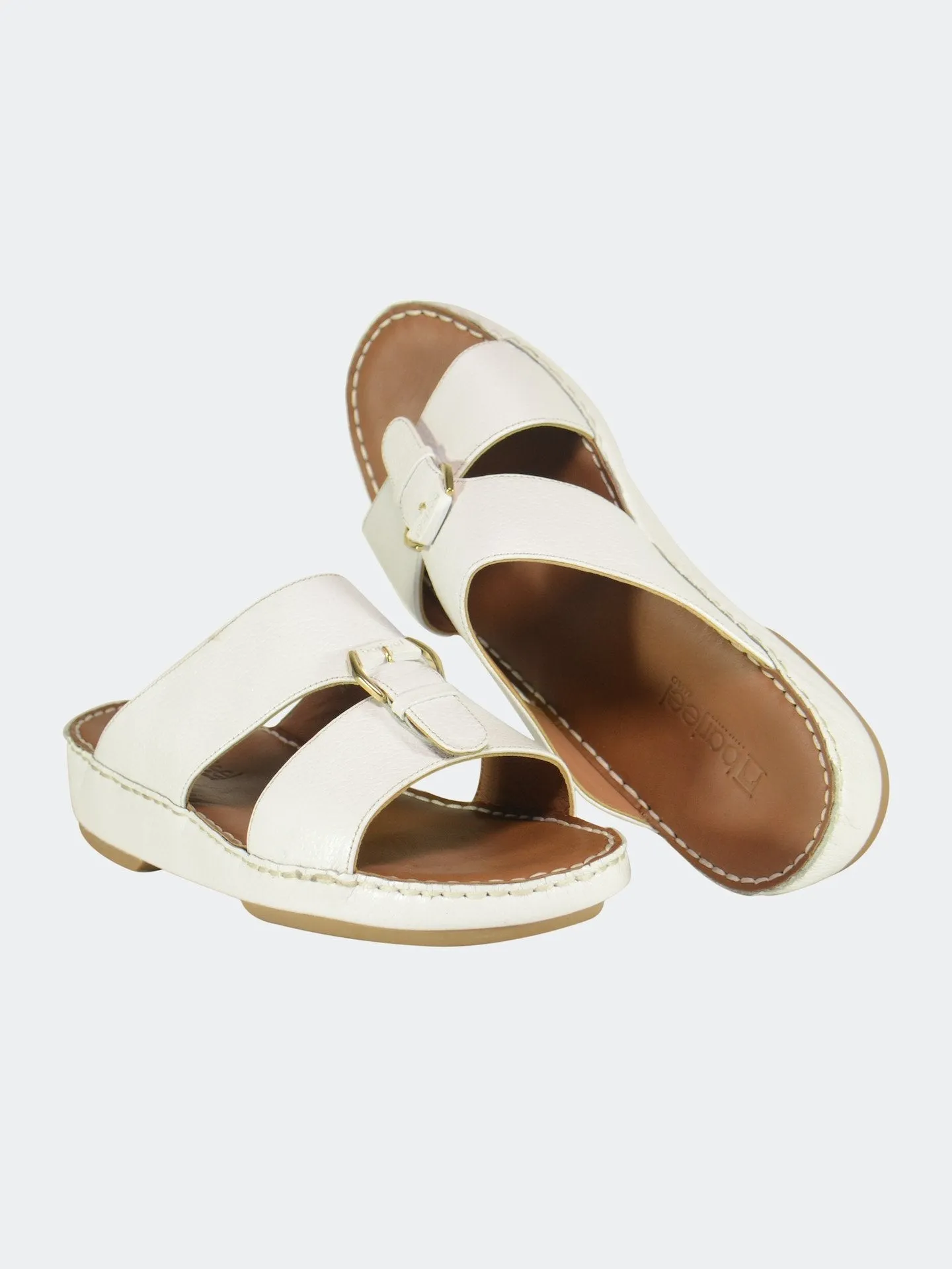 Barjeel Uno 004119 Grain Leather Arabic Sandals