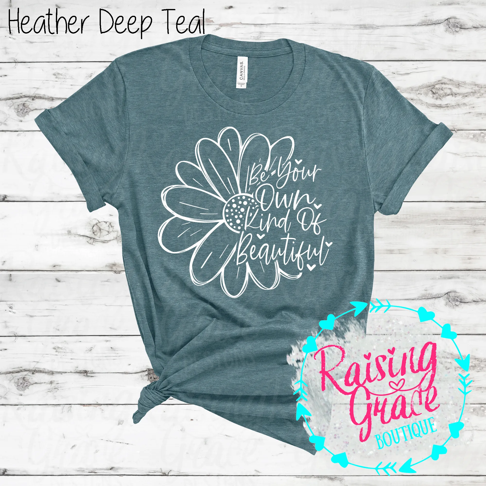 Be Your Own Kind of Beautiful T-Shirt - (Shades of Blue)