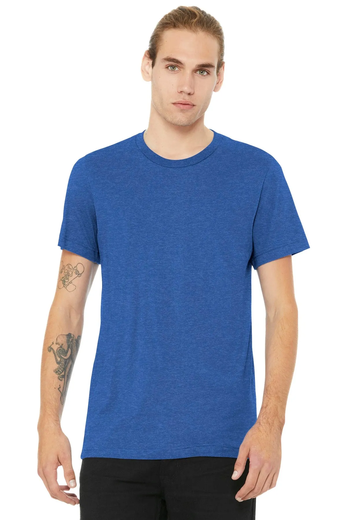 BELLA CANVAS ® Unisex Heather CVC Short Sleeve Tee. BC3001CVC