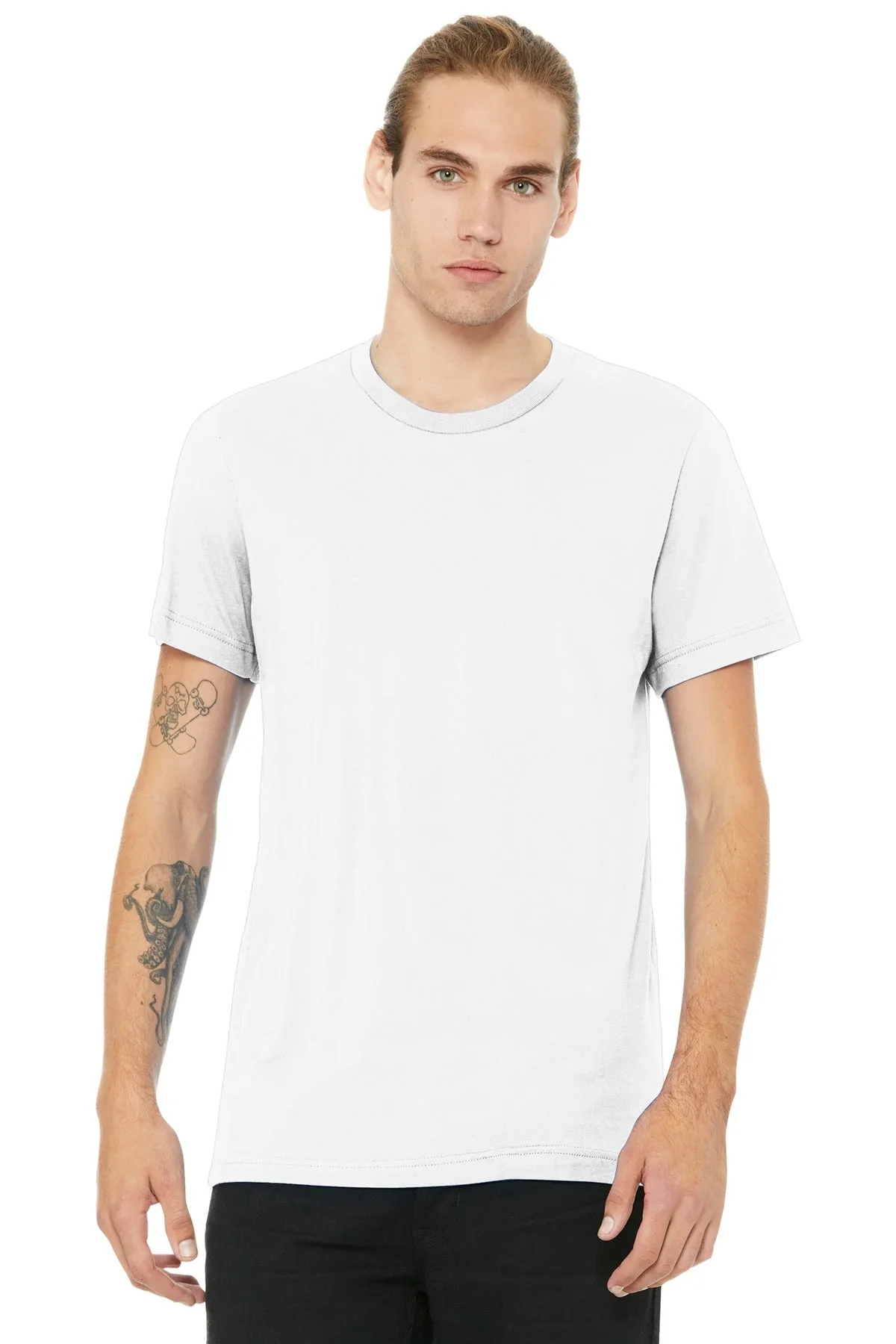 BELLA CANVAS ® Unisex Heather CVC Short Sleeve Tee. BC3001CVC