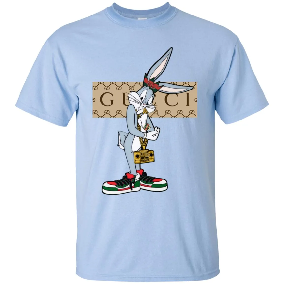 Best Gucci Rabbit T-shirt Men Cotton T-Shirt