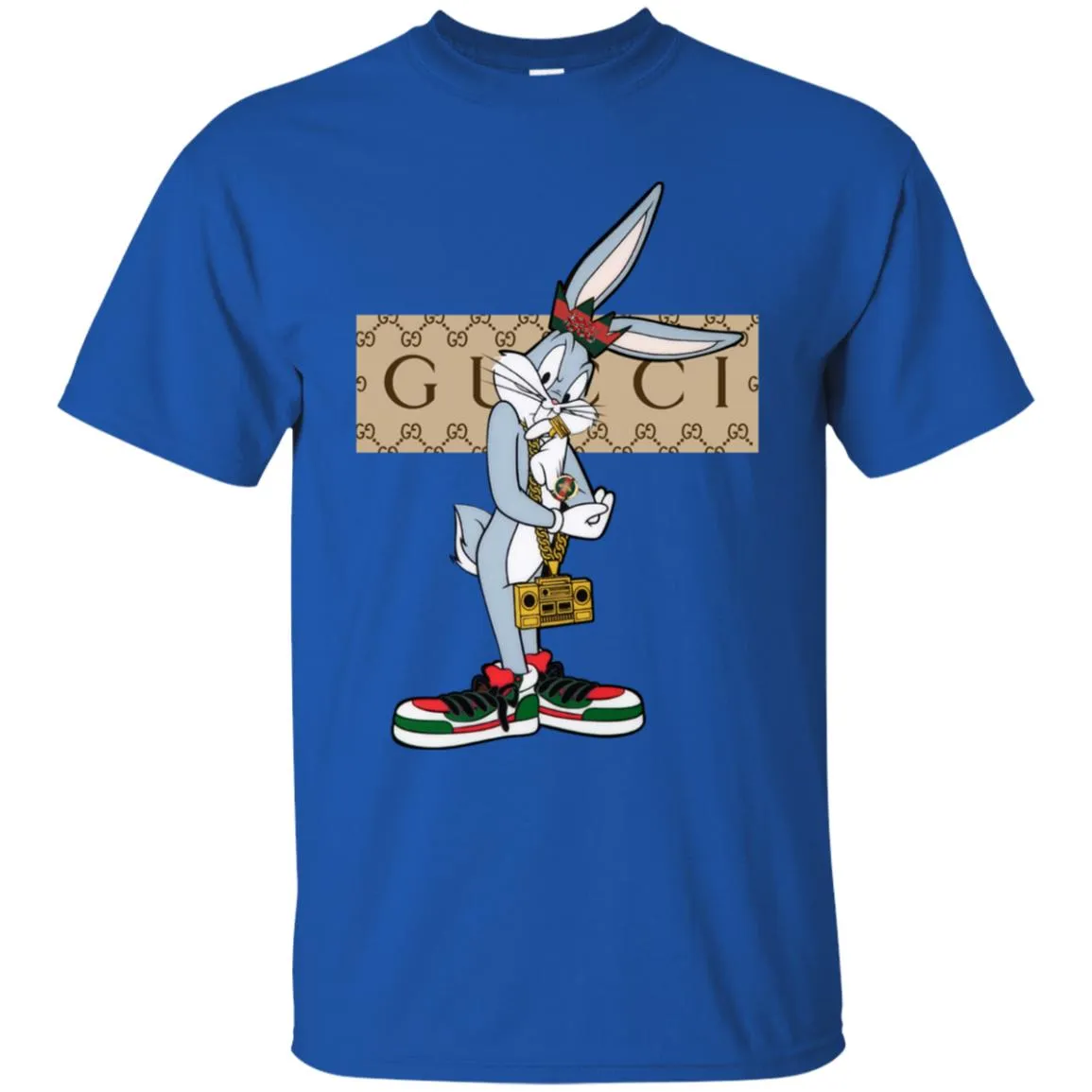 Best Gucci Rabbit T-shirt Men Cotton T-Shirt