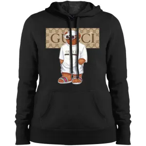 Best Life Gucci Bear T-shirt Women Hooded Sweatshirt