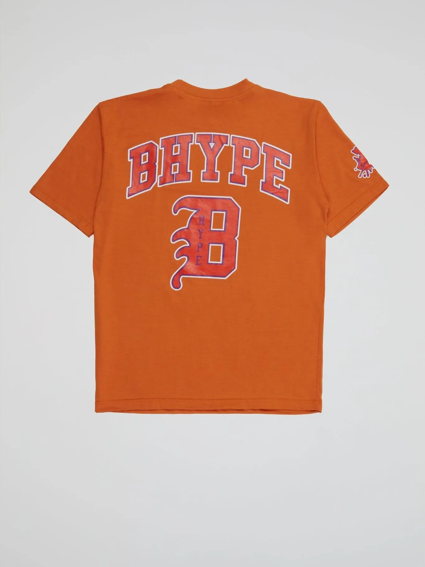 Bhype Society - Bhype Orange T-shirt Varsity Collection