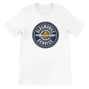 Bil T-shirt - Vintage distorted Oldsmobile Service - Premium Unisex T-shirt