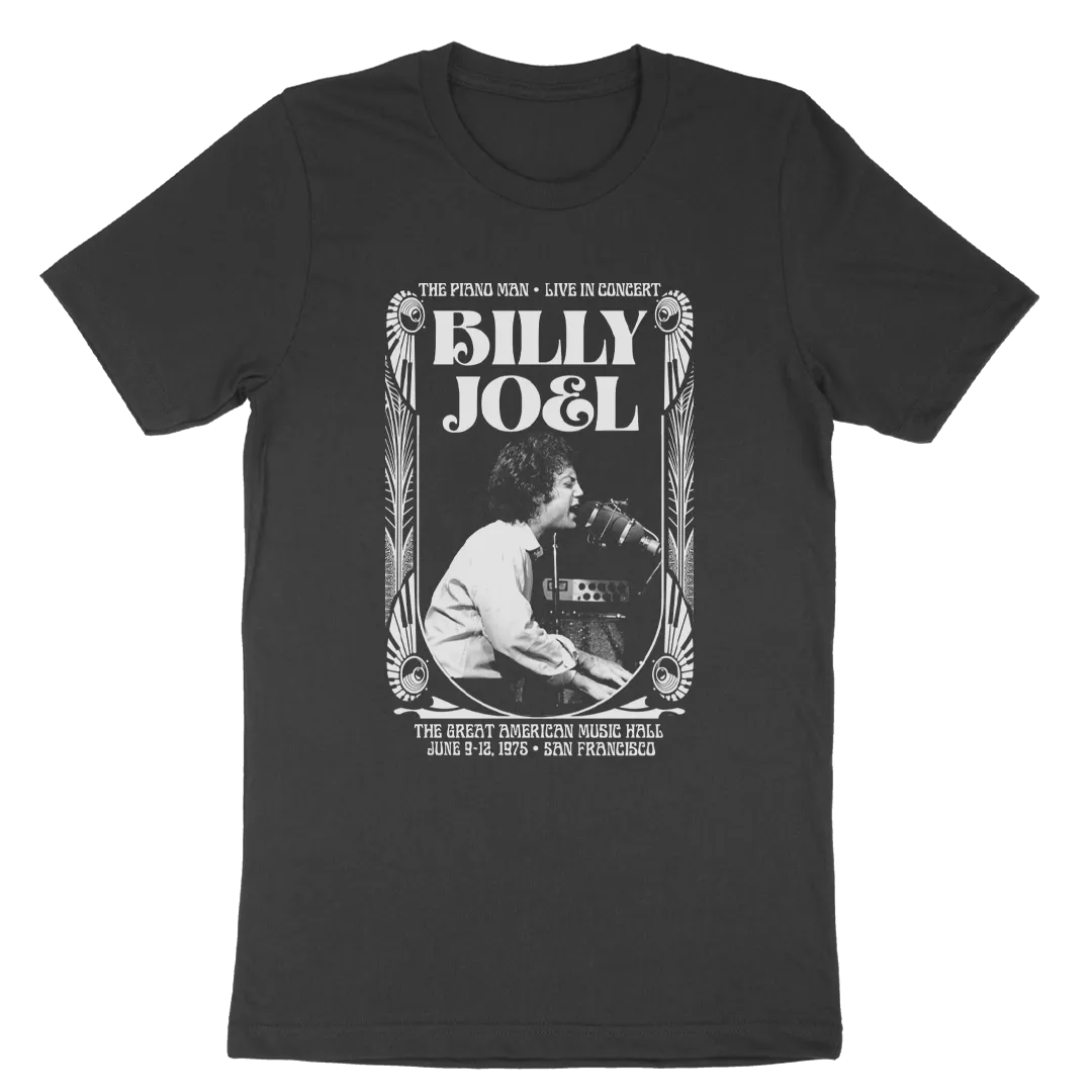 Billy Joel "Great American Music Hall" T-Shirt