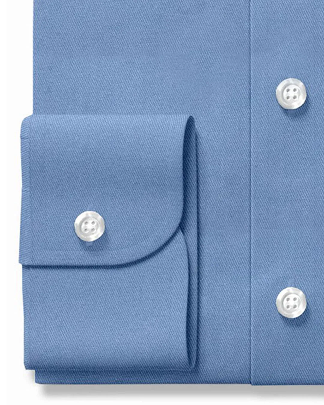 Blue Business Shirt: Soft, Weighty and Wrinkle Free