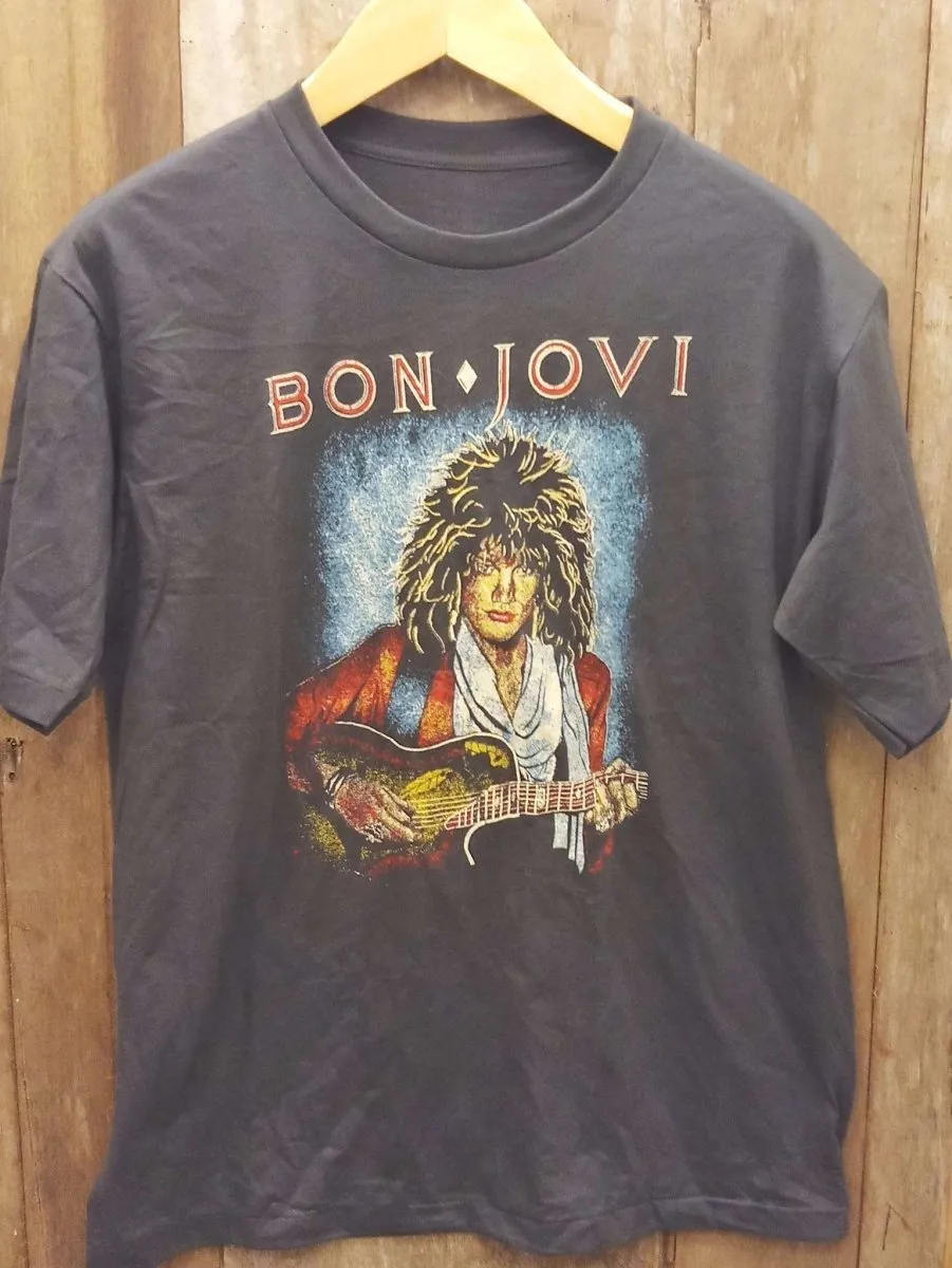 Bon Jovi 100% Cotton New Vintage Band T Shirt