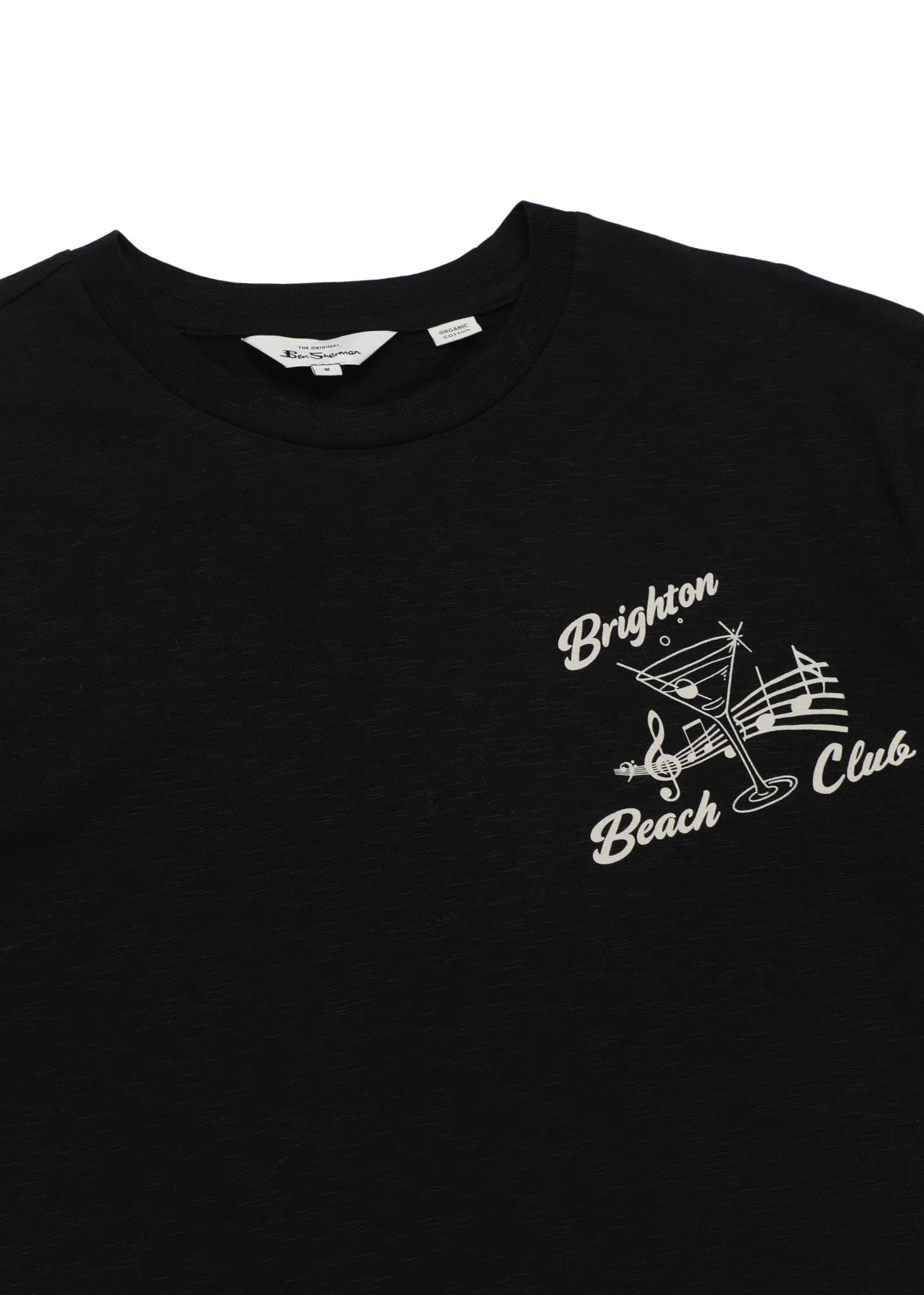 Brighton beach club tee- black