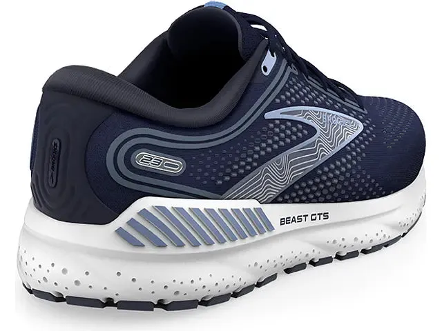 Brooks Mens Beast GTS 23- Peacoat/Blue/White (1104011D495)