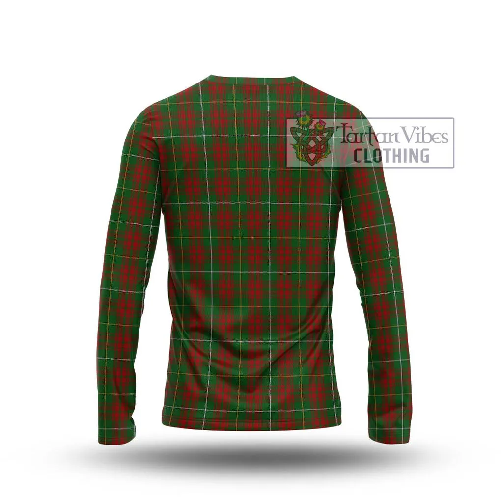 Bruce Hunting Tartan Long Sleeve T-Shirt with Family Crest DNA In Me Style