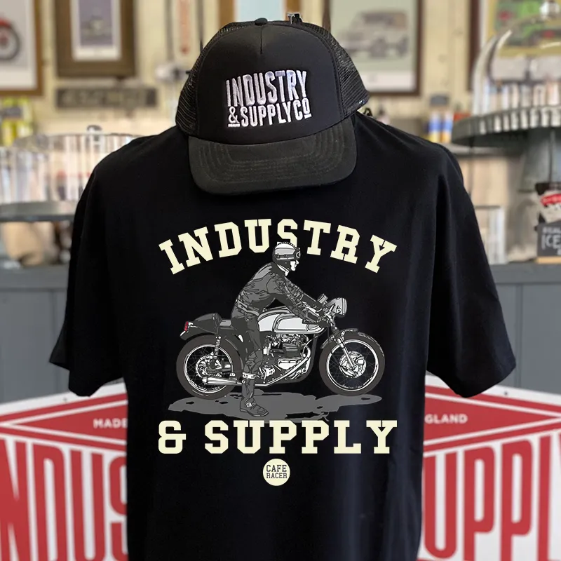 CAFE RACER INDUSTRY & SUPPLY T-SHIRT