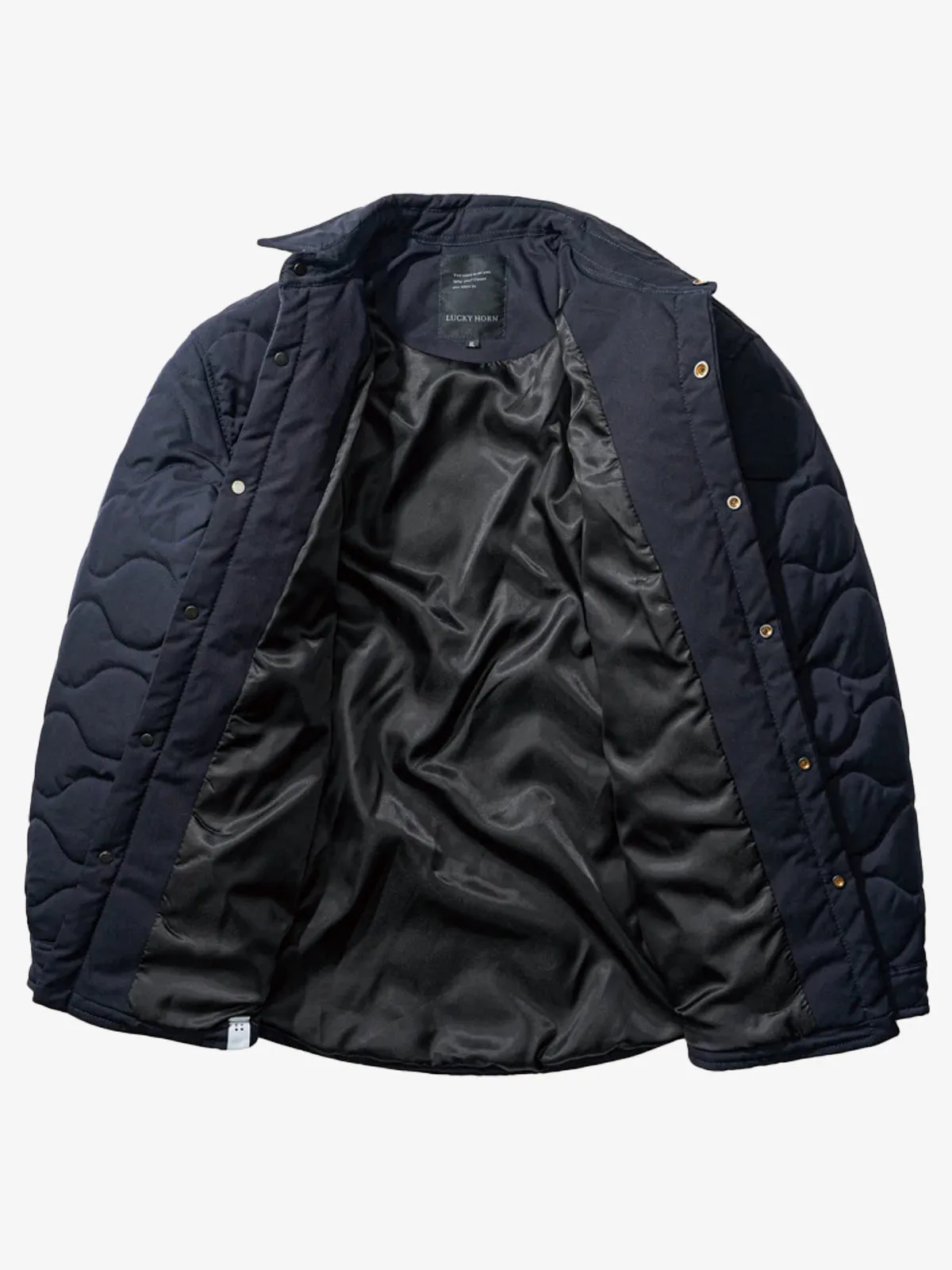 Carabiner Accent Mountain Quilted Work Jacket