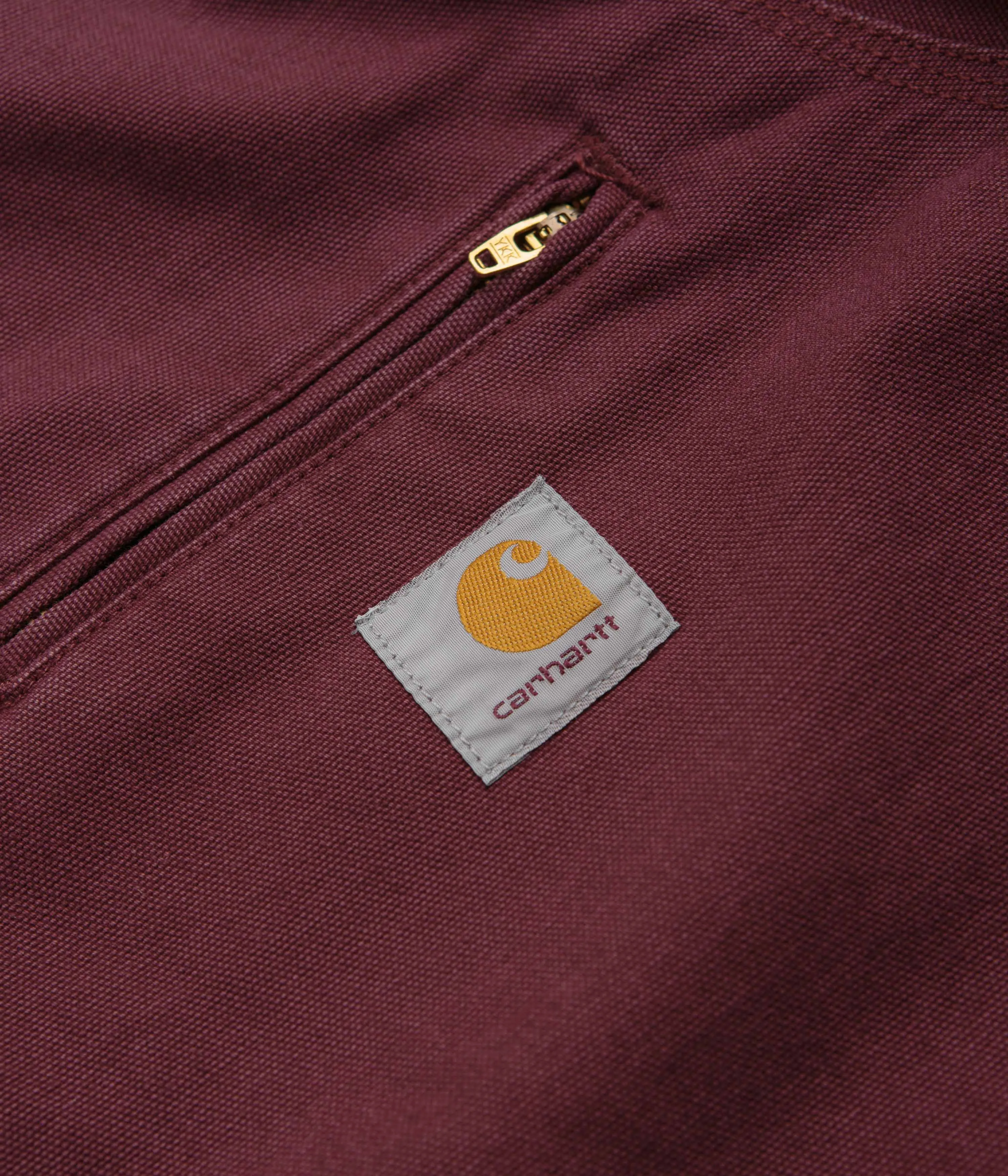 Carhartt OG Detroit Jacket - Malbec / Black