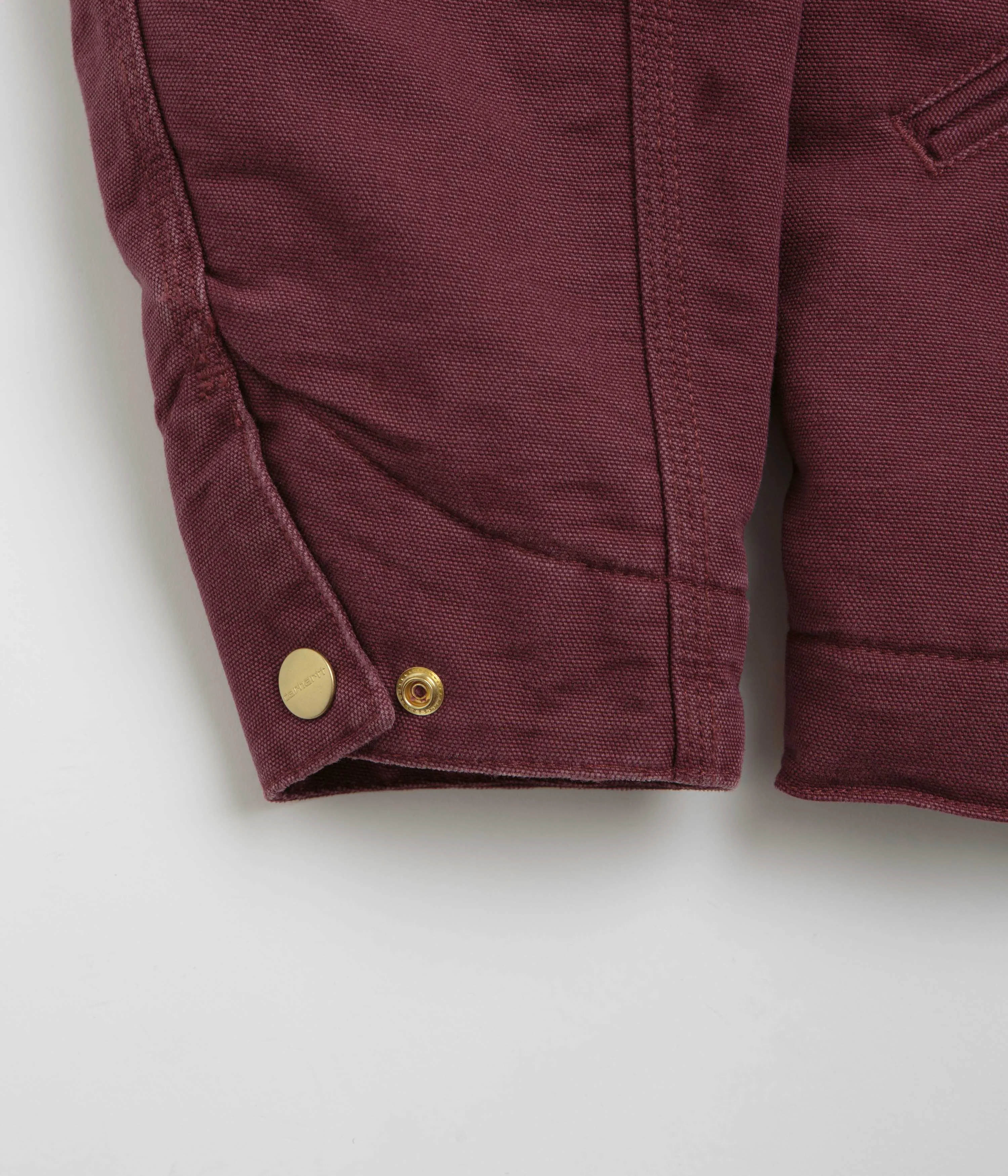 Carhartt OG Detroit Jacket - Malbec / Black