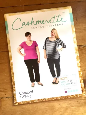 Cashmerette - Concord T-Shirt - Knit fabric