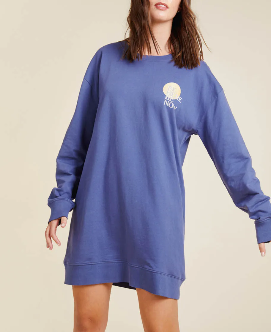 Cecily "Universal Love" Sweatshirt Dress