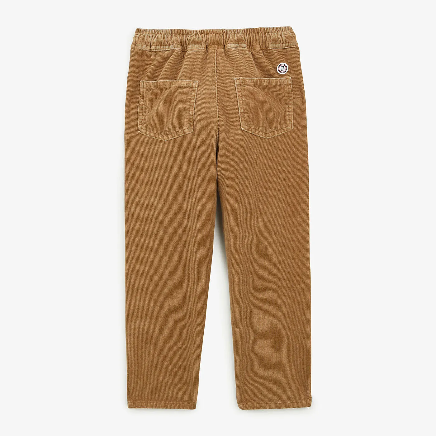 Chino velours 734 Junior avec taille élastique beige