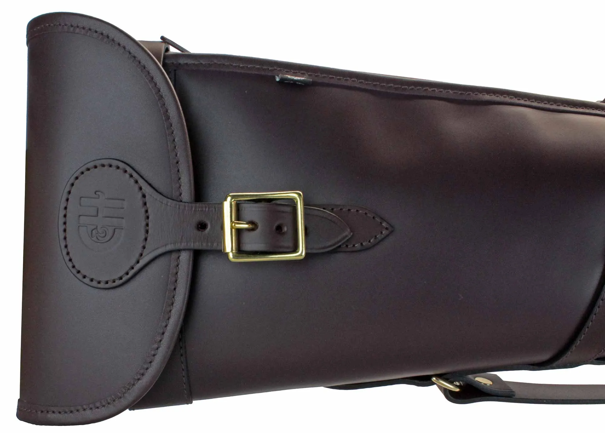 Cogswell & Harrison Brown Leather Shotgun Slip