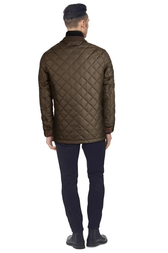 Cole Haan Diamond Quilted Barn Jacket