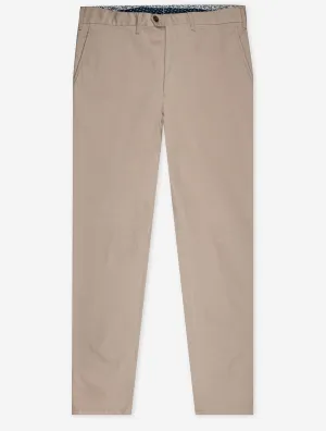 Cotton Chinos Jasper Beige