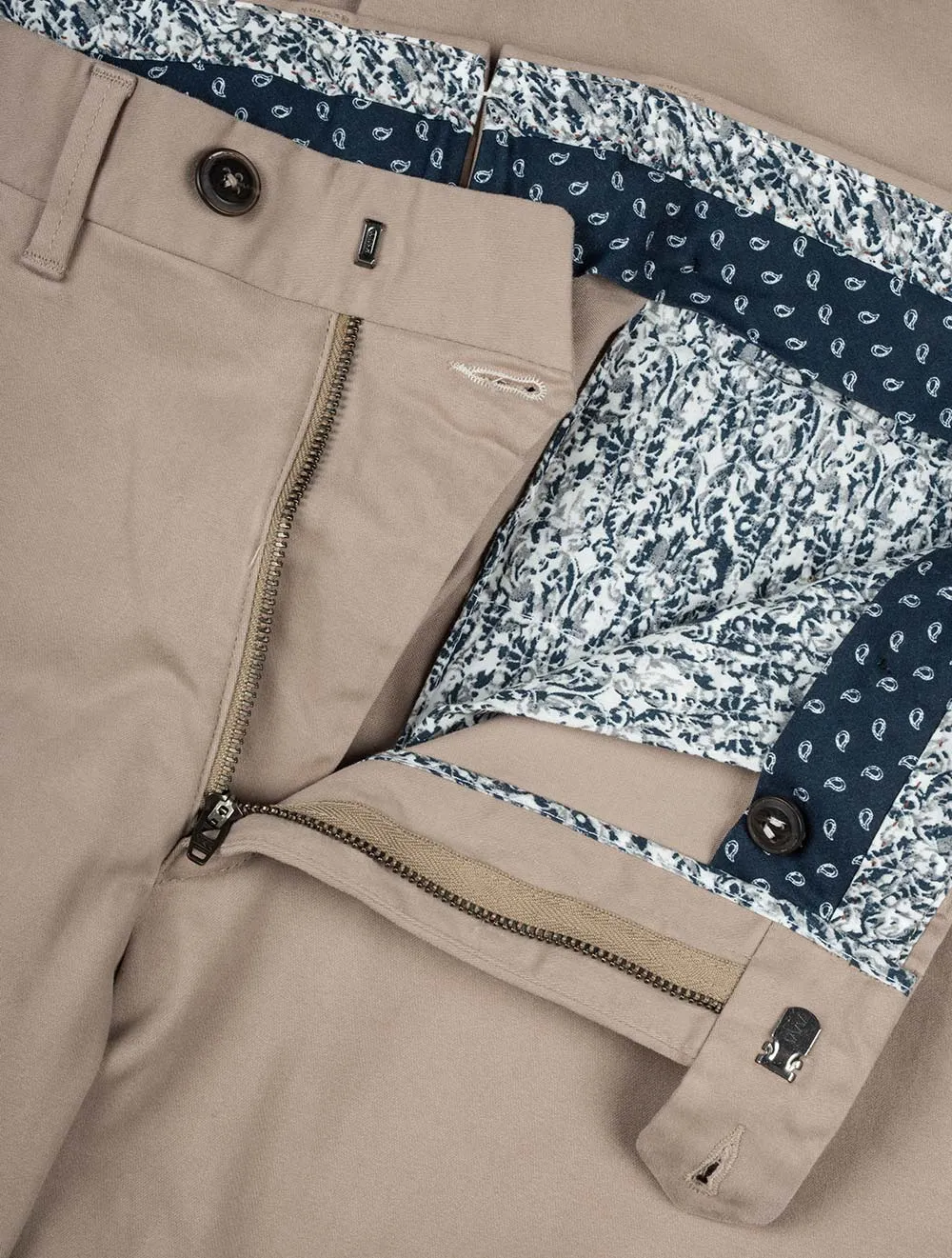 Cotton Chinos Jasper Beige