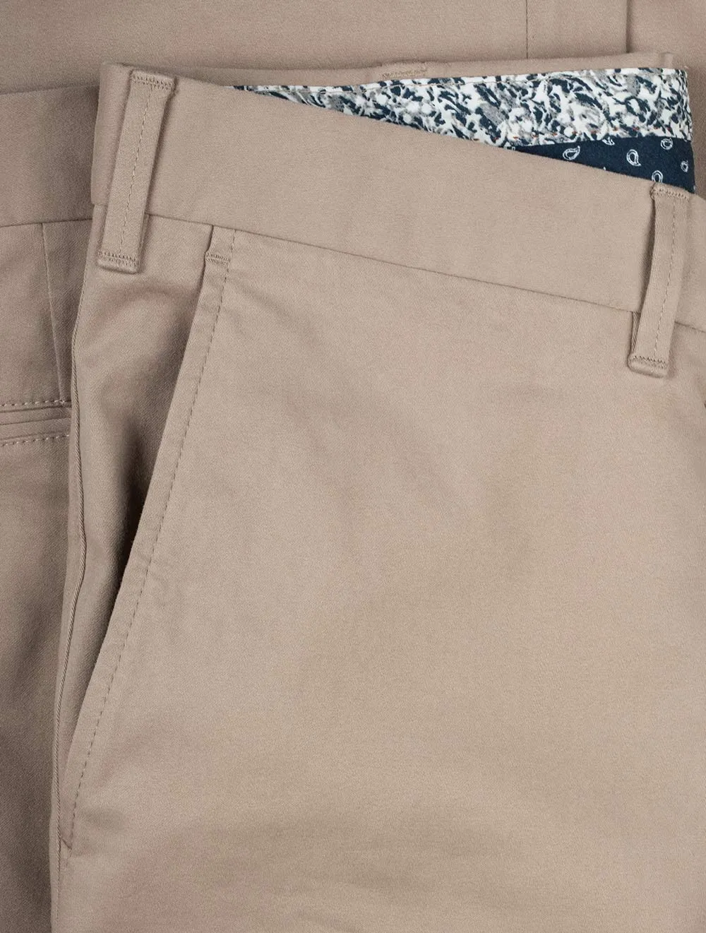 Cotton Chinos Jasper Beige