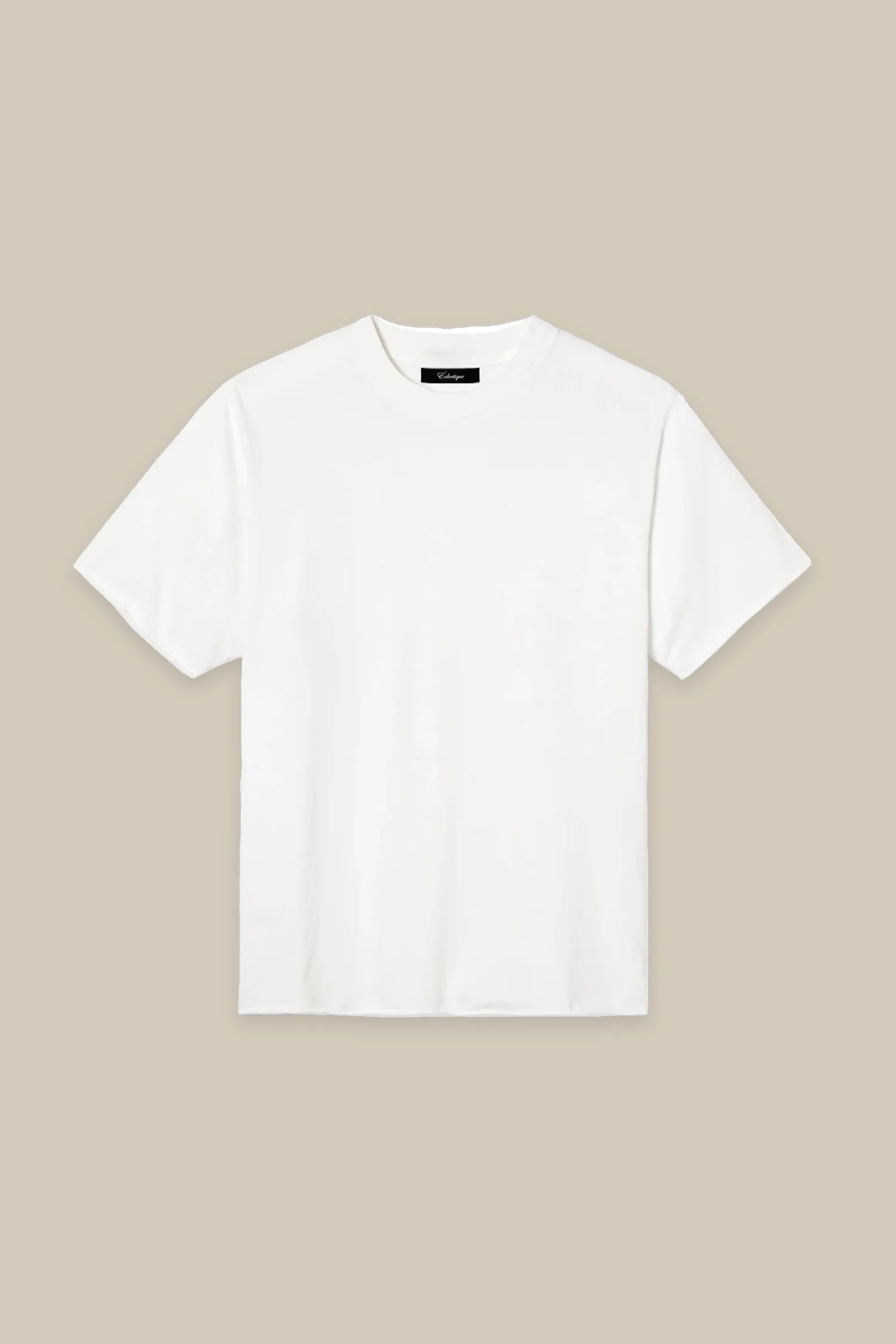 Crewneck T-shirt Ribbed Crewneck