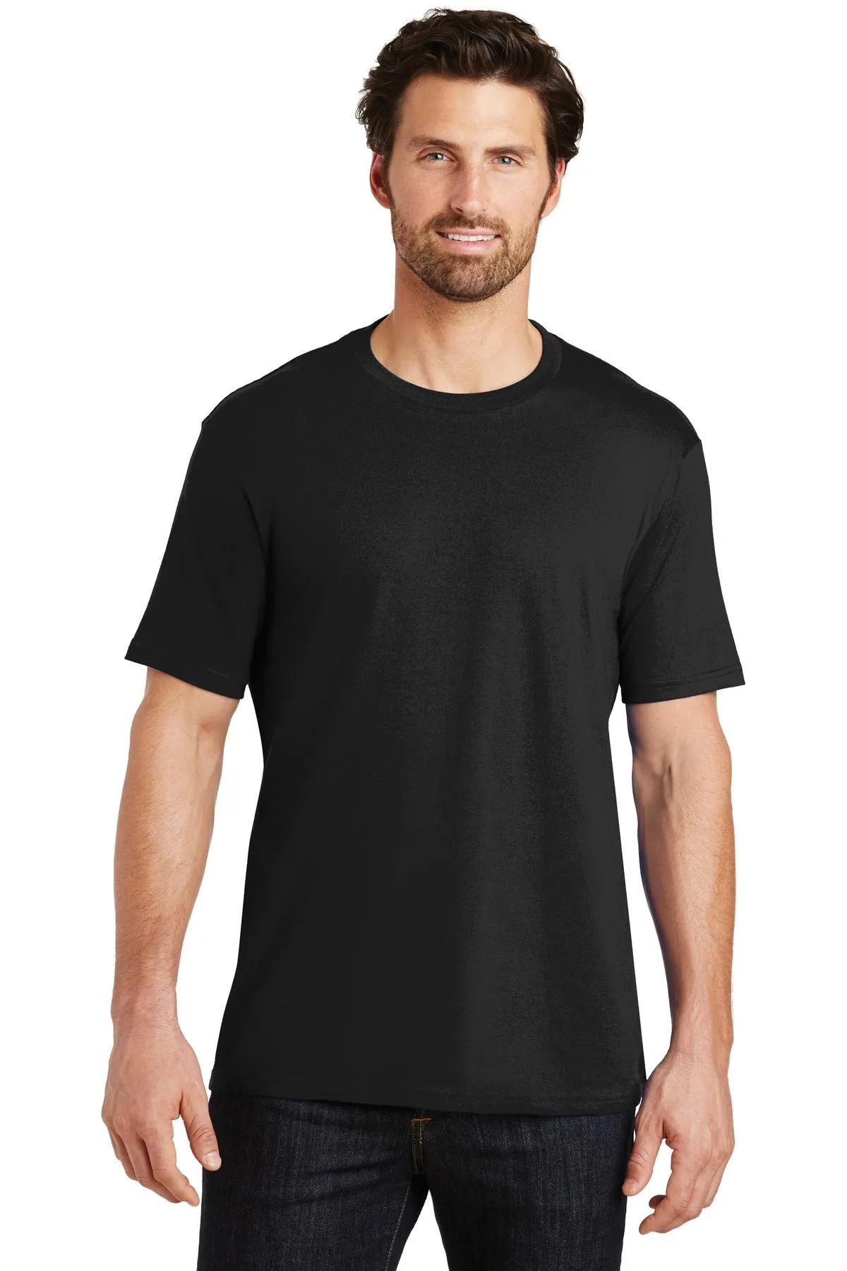 Custom Embroidered - District® Perfect Weight®Tee. DT104