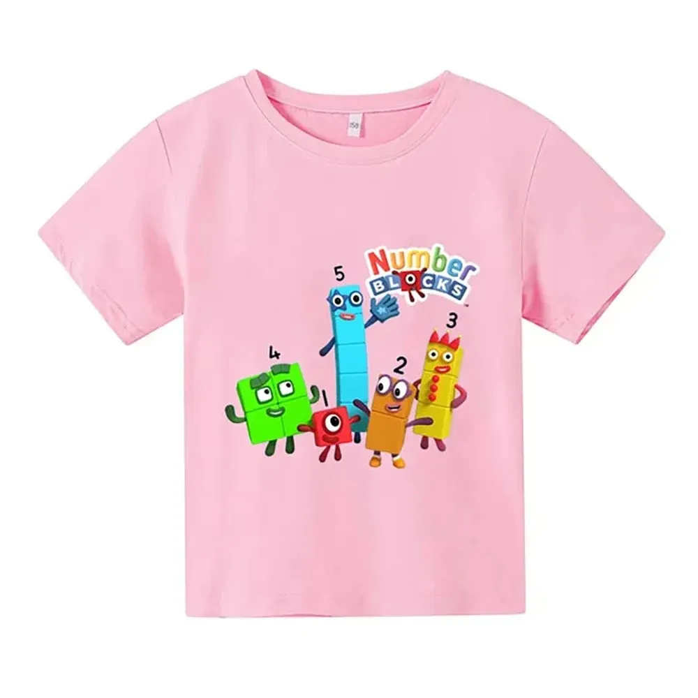 Cute Kids T-Shirt Boys Girls Children's Clothes Clothing Summer Fashion T-shirt Baby Cartoon Toddler Short Sleeve Casual Top Tee