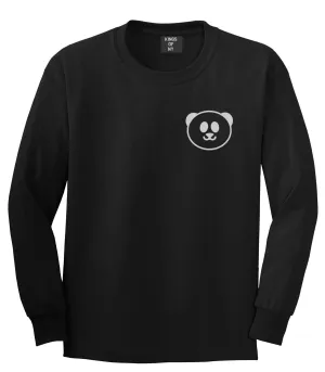 Cute Panda Chest Meme Long Sleeve T-Shirt