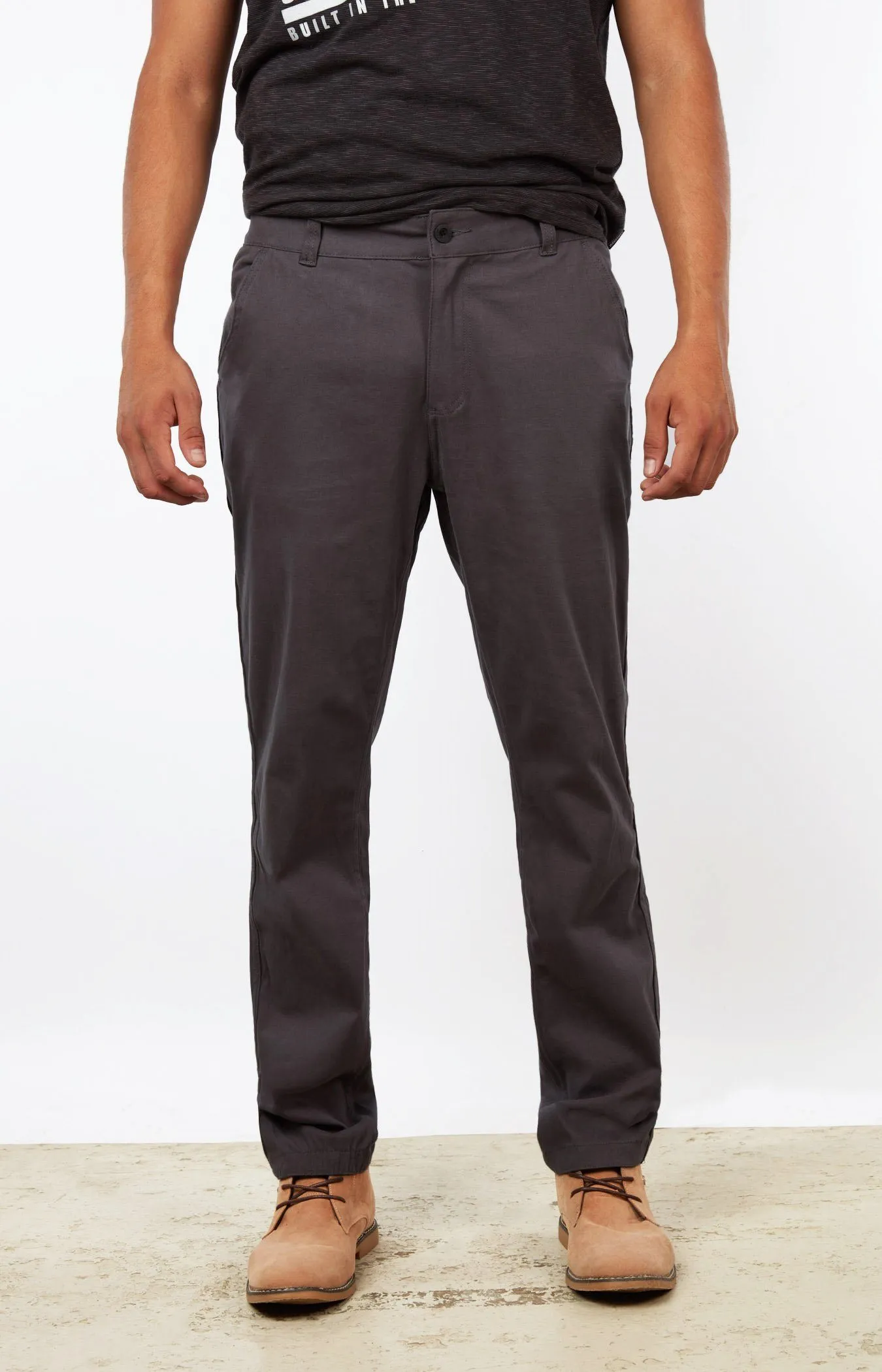 Dark Grey Chinos