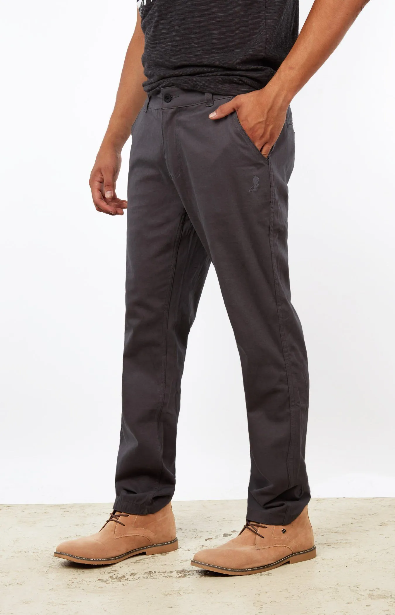 Dark Grey Chinos