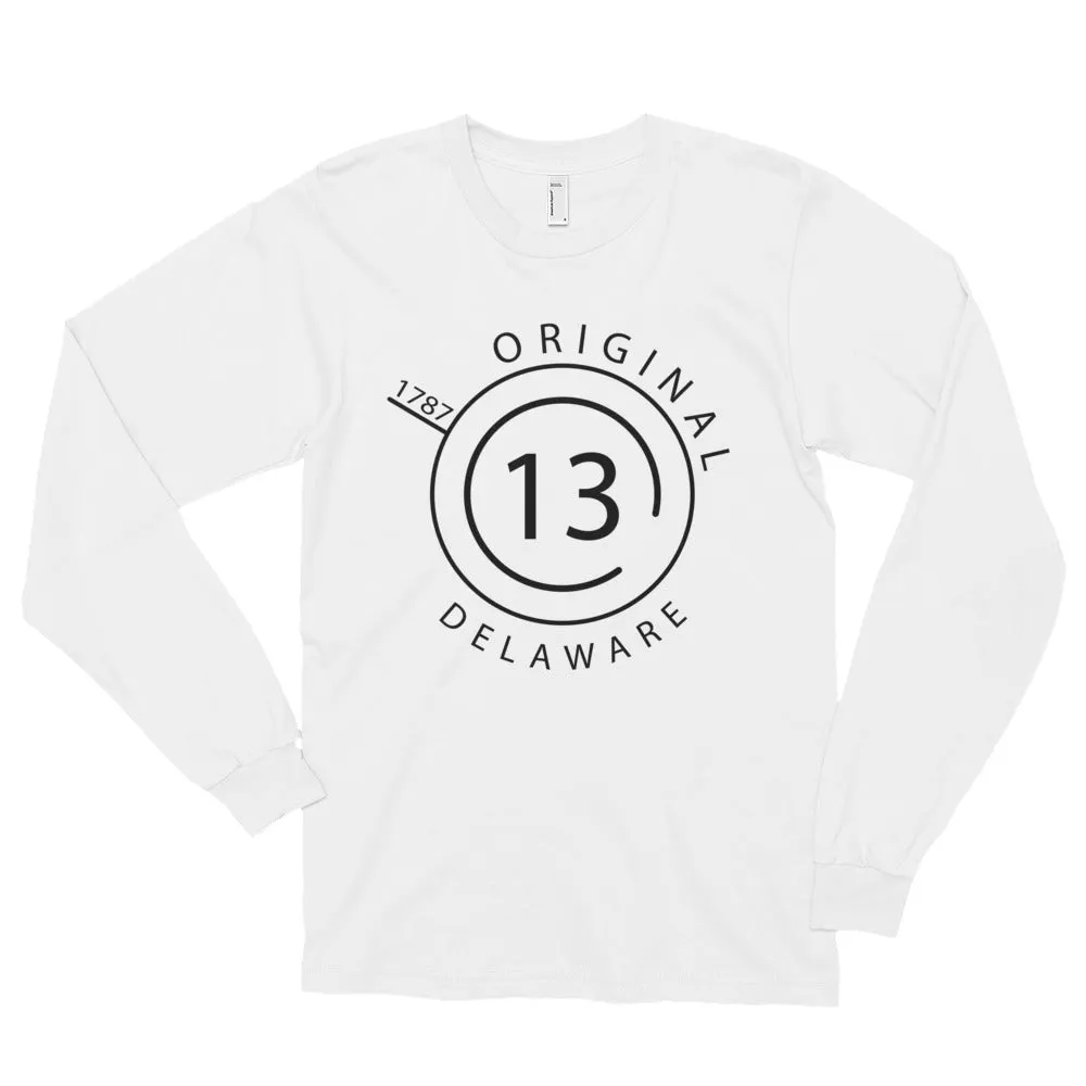 Delaware - Long sleeve t-shirt (unisex) - Original 13