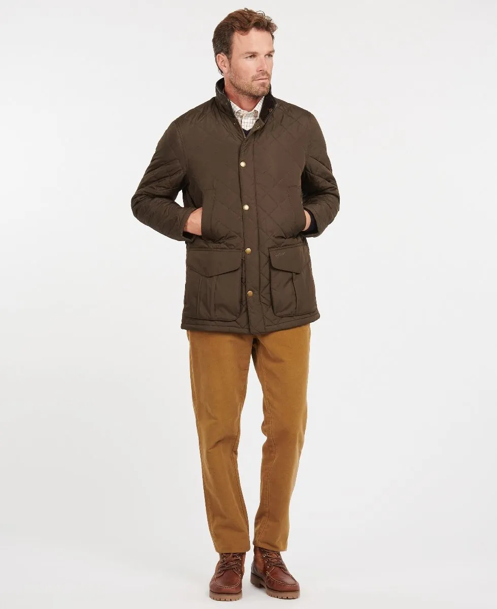 Devon Quilted Jacket - Olive