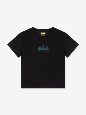 DKNY Kids Batman Logo T-Shirt in Black