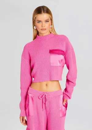 Donna Sweater - Malibu Pink